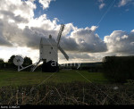 'Jill' windmill. One of two windmills (Jack and Jill) on the South Downs above Clayton village, Sussex, UK