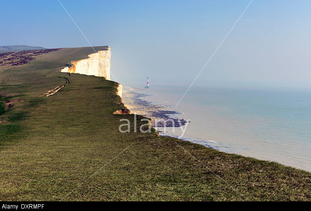 Beachy Head, near Eastbourne, East Sussex, on the south coast of England UK